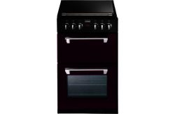 Stoves Richmond 550DFW Dual Fuel Range Cooker- Wild Berry
